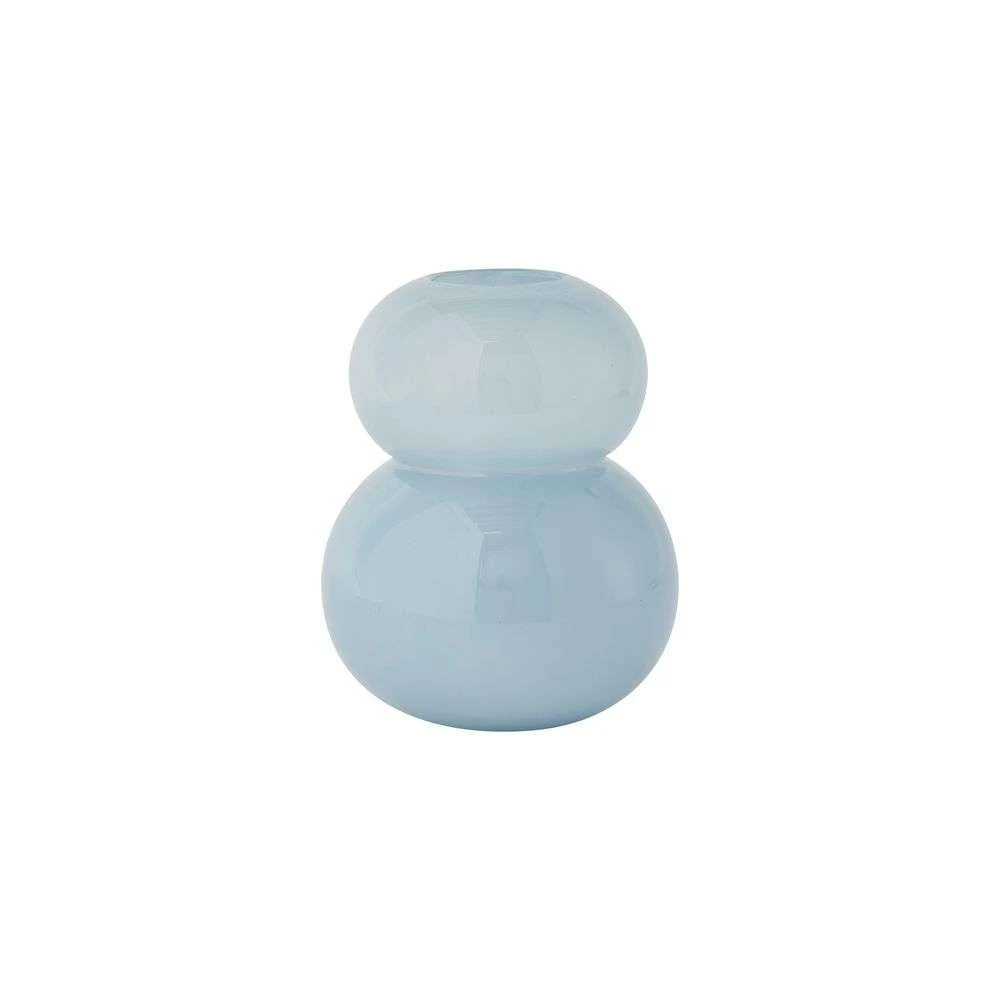 Lasi Vase Small Ice Blue - OYOY Living Design - Koop Online 3 Lasi Vase Small Ice Blue - OYOY Living Design - Koop Online