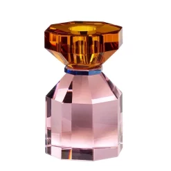 Gem Candlestick Orange/Pink - Hübsch - Koop Online