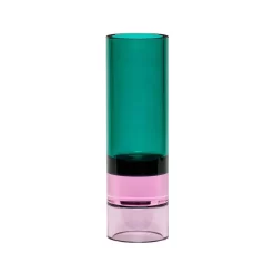 Astro Tealight Holder/Vase Green/Pink - Hübsch - Koop Online