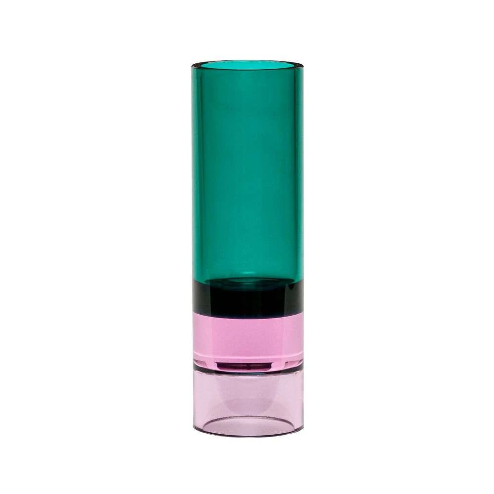 Astro Tealight Holder/Vase Green/Pink - Hübsch - Koop Online 3 Astro Tealight Holder/Vase Green/Pink - Hübsch - Koop Online