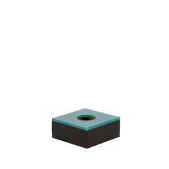 Flux Tealight Holder Green/Brown - Hübsch - Koop Online