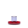 Astra Candleholder Small Red/Purple - Hübsch - Koop Online -Kortingswinkel voor woondecoratie 5712772129951 1