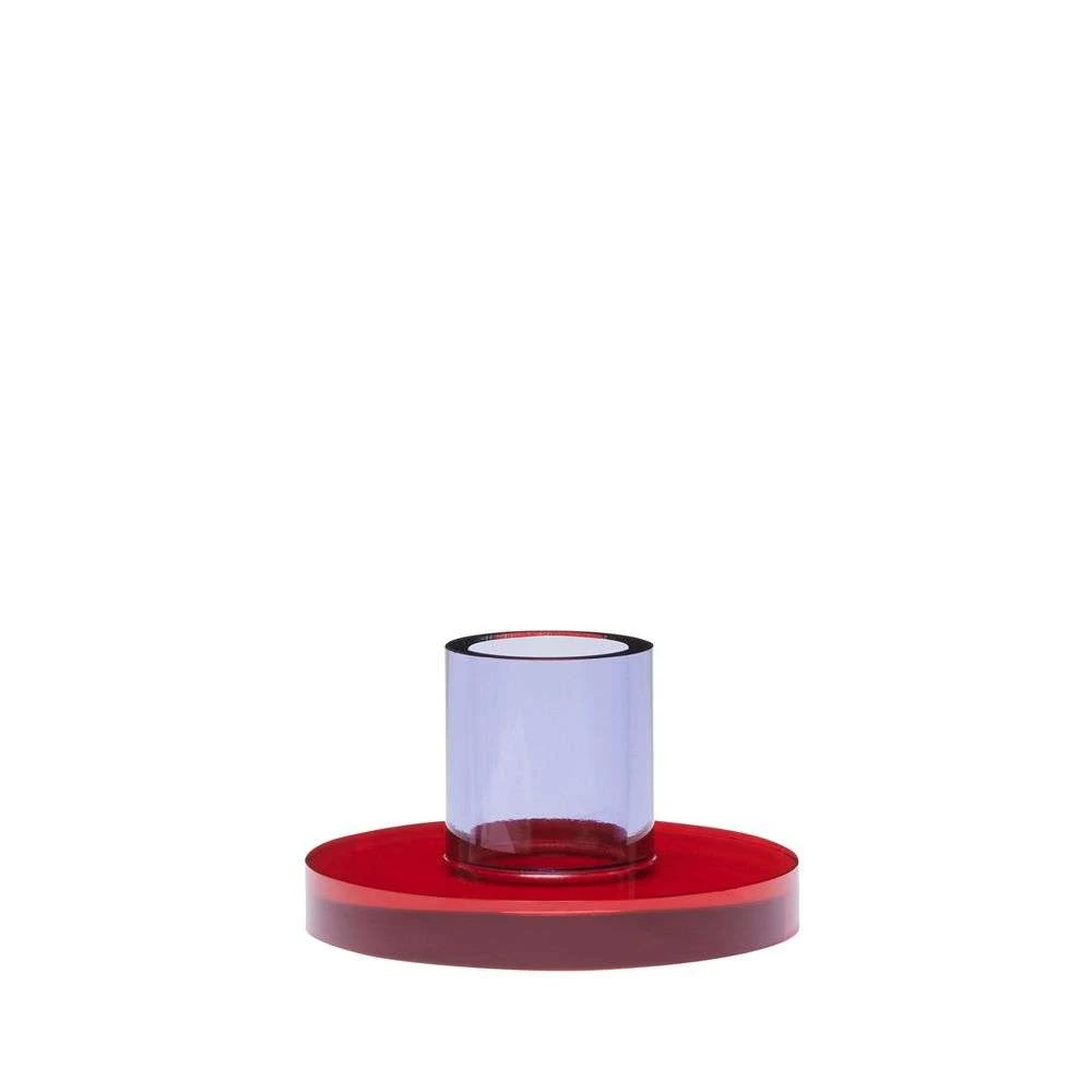 Astra Candleholder Small Red/Purple - Hübsch - Koop Online 3 Astra Candleholder Small Red/Purple - Hübsch - Koop Online