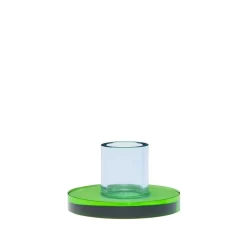 Astra Candleholder Small Blue/Green - Hübsch - Koop Online