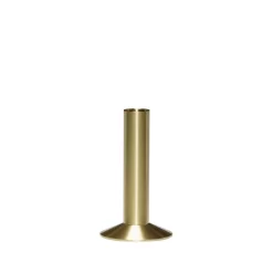Sleek Candleholder Brass - Hübsch - Koop Online