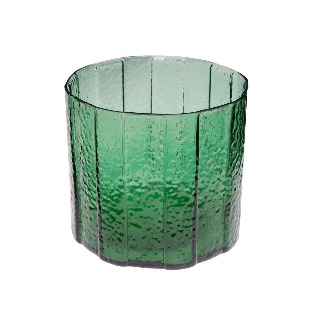 Emerald Vase Green - Hübsch - Koop Online 4 Emerald Vase Green - Hübsch - Koop Online - Afbeelding 2
