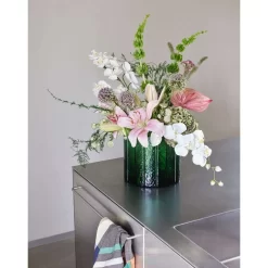 Emerald Vase Green - Hübsch - Koop Online 12 Emerald Vase Green - Hübsch - Koop Online -Kortingswinkel voor woondecoratie 5712772130582 5