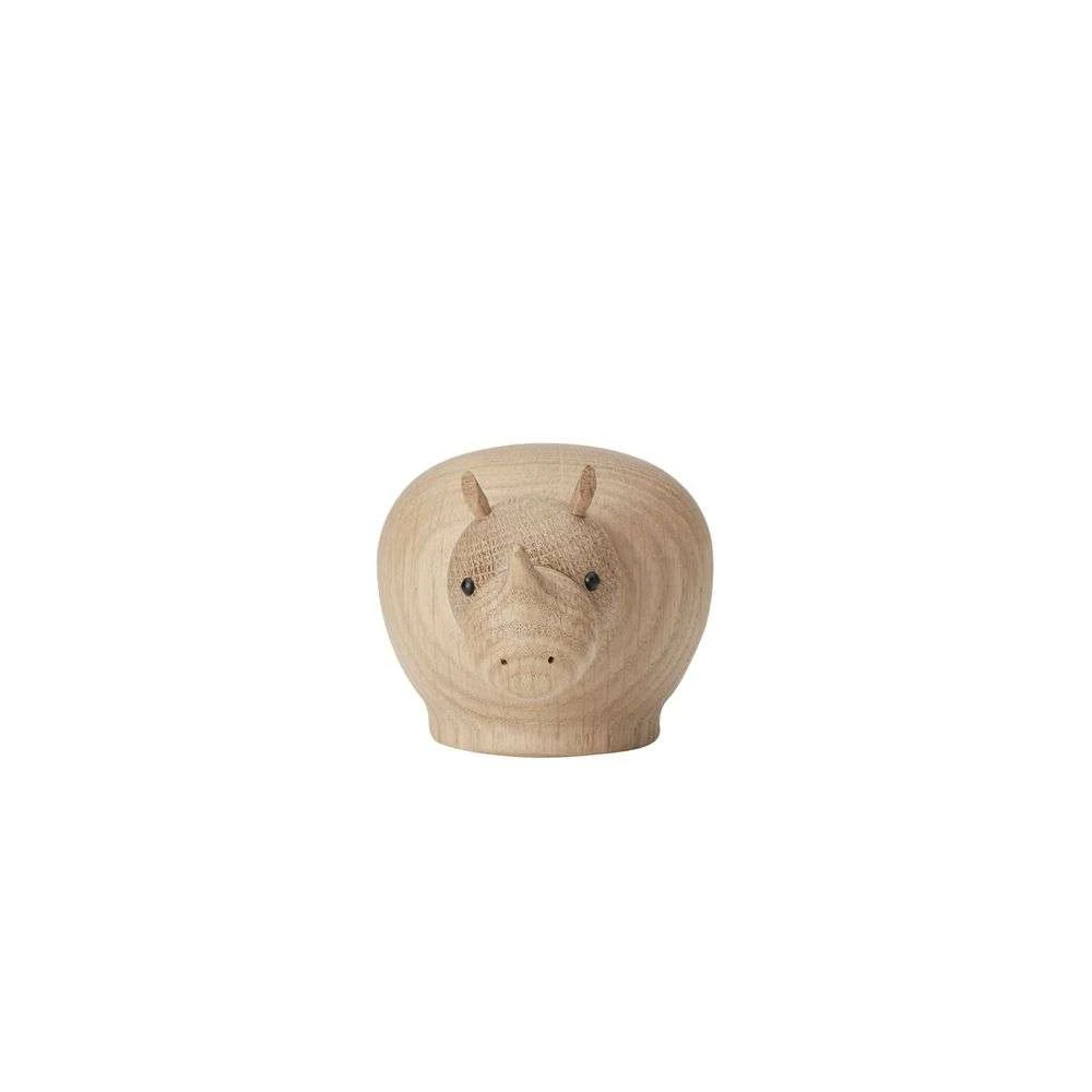 Rina Rhinoceros Small Oak - Woud - Koop Online 3 Rina Rhinoceros Small Oak - Woud - Koop Online