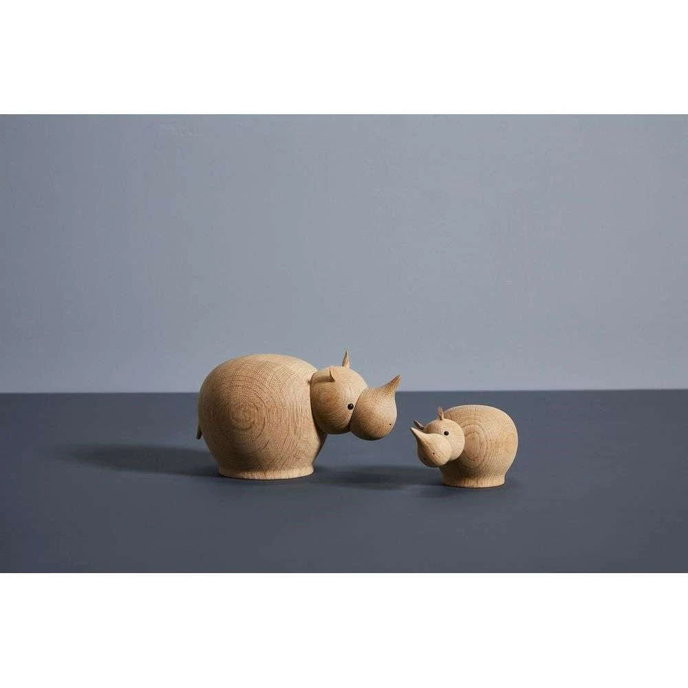 Rina Rhinoceros Small Oak - Woud - Koop Online 6 Rina Rhinoceros Small Oak - Woud - Koop Online - Afbeelding 4