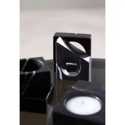 Jeu De Dés 1 Candle Holder Black Marble - Woud - Koop Online -Kortingswinkel voor woondecoratie 57128000286903