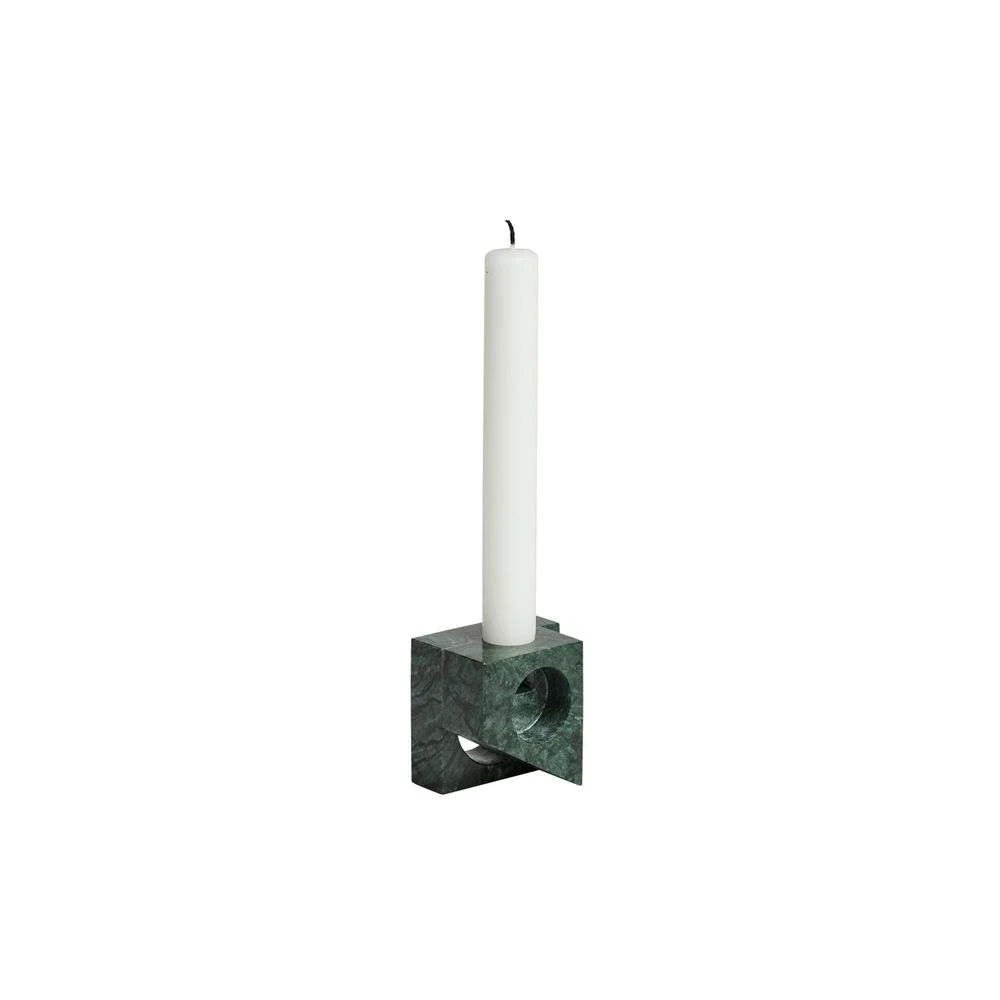 Jeu De Dés 2 Candle Holder Green Marble - Woud - Koop Online 3 Jeu De Dés 2 Candle Holder Green Marble - Woud - Koop Online