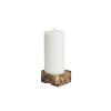 Jeu De Dés 3 Candle Holder Brown Marble - Woud - Koop Online -Kortingswinkel voor woondecoratie 57128000287681