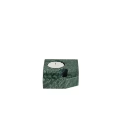 Jeu De Dés 3 Candle Holder Green Marble - Woud - Koop Online -Kortingswinkel voor woondecoratie 57128000287753