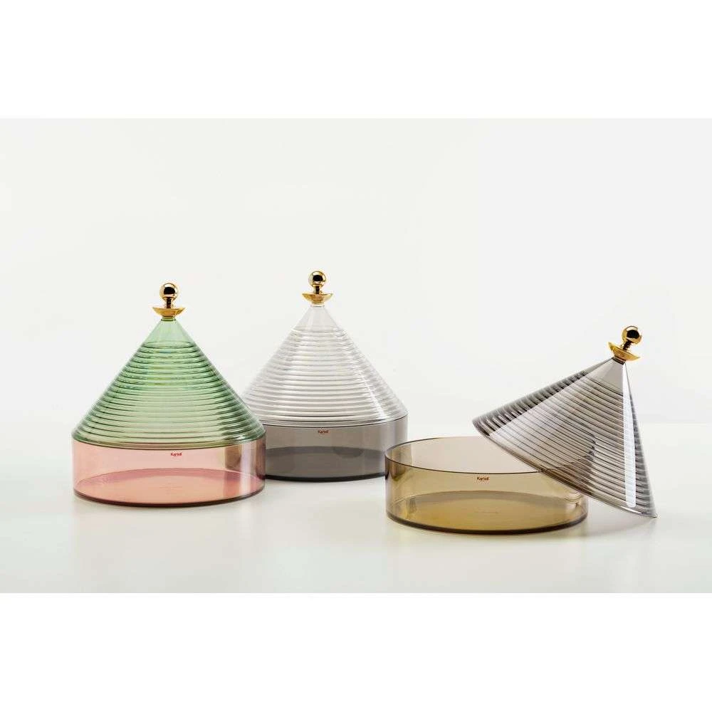 Trullo Storage Pot Green/Pink - Kartell - Koop Online 6 Trullo Storage Pot Green/Pink - Kartell - Koop Online - Afbeelding 4