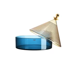 Trullo Storage Pot Yellow/Blue - Kartell - Koop Online -Kortingswinkel voor woondecoratie 805896729303601550gb2