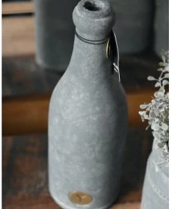 Aardewerk Fles Majestic Grijs, Brynxz -Kortingswinkel voor woondecoratie aardewerk fles majestic grijs brynxz 5