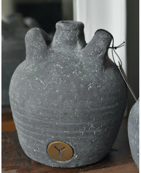 Aardewerk Kruikje Met Twee Oren En Smalle Tuit, Brynxz 7 Aardewerk Kruikje Met Twee Oren En Smalle Tuit, Brynxz - Afbeelding 5