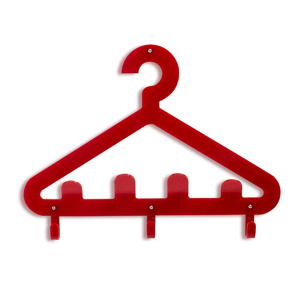 Wandkleerhanger Recyclebaar Plexiglas Hanger 2 Stuks - Tirreno 3 Wandkleerhanger Recyclebaar Plexiglas Hanger 2 Stuks - Tirreno