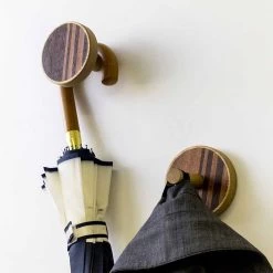 Kortingswinkel voor woondecoratie -Kortingswinkel voor woondecoratie appendiabiti a muro in legno di frassino bianco con intarsi 2 pezzi gerusa 1