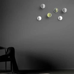 Wandkapstok In Essenhout Met Verticale Inlays 2 Stuks - Gerusa -Kortingswinkel voor woondecoratie appendiabiti a muro in legno di frassino bianco con intarsi 2 pezzi gerusa 6