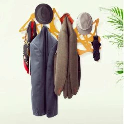 Modern Wall Opknoping Horizontaal BlaBla Door Mabele, Handgemaakt Product