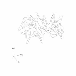 Modern Wall Opknoping Horizontaal BlaBla Door Mabele, Handgemaakt Product -Kortingswinkel voor woondecoratie appendiabiti blabla orizzontale mabele 8