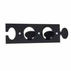 Gekleurde Plexiglas Muurhanger Met 2 Haken 3 Stuks - Fratack -Kortingswinkel voor woondecoratie appendiabiti da muro colorato in plexiglass design doppio 3 pezzi fratack 12