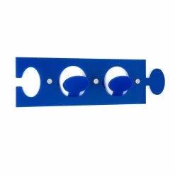 Gekleurde Plexiglas Muurhanger Met 2 Haken 3 Stuks - Fratack -Kortingswinkel voor woondecoratie appendiabiti da muro colorato in plexiglass design doppio 3 pezzi fratack 3