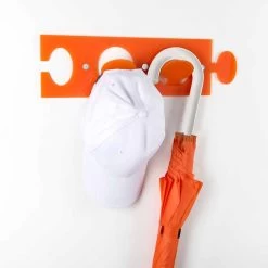 Gekleurde Plexiglas Muurhanger Met 2 Haken 3 Stuks - Fratack -Kortingswinkel voor woondecoratie appendiabiti da muro colorato in plexiglass design doppio 3 pezzi fratack 9