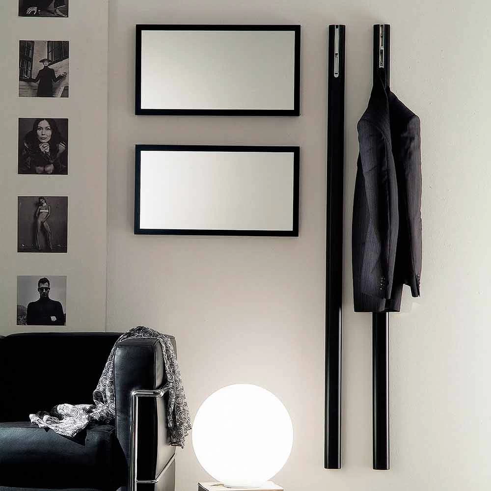 Wandkleerhanger In Hoogwaardig Gelakt MDF Made In Italy - Mercurio 5 Wandkleerhanger In Hoogwaardig Gelakt MDF Made In Italy - Mercurio - Afbeelding 3