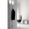 Metalen Wandkleerhanger Met 2 Haken En Ledlamp Made In Italy - Osmio