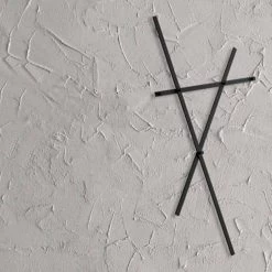 Wandkapstok In Geverfd Metaal Met 5 Pinnen Made In Italy - Olmium -Kortingswinkel voor woondecoratie appendiabiti da parete in metallo verniciato con 5 pioli made in italy olmio 3