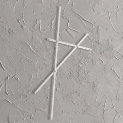 Wandkapstok In Geverfd Metaal Met 5 Pinnen Made In Italy - Olmium -Kortingswinkel voor woondecoratie appendiabiti da parete in metallo verniciato con 5 pioli made in italy olmio 5