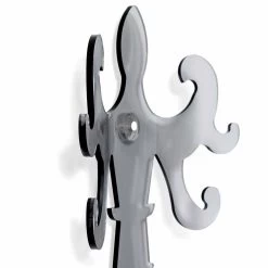 Design Kleerhanger In Transparant Of Gerookt Plexiglas - Baden -Kortingswinkel voor woondecoratie appendiabiti da parete in plexiglass trasparente o fume di design baden 5