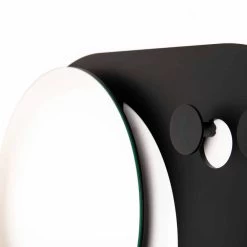 Moderne Wandkapstok In Staal Met Spiegel Made In Italy - Pilippo -Kortingswinkel voor woondecoratie appendiabiti da parete moderno in acciaio con specchio made in italy pilippo 6