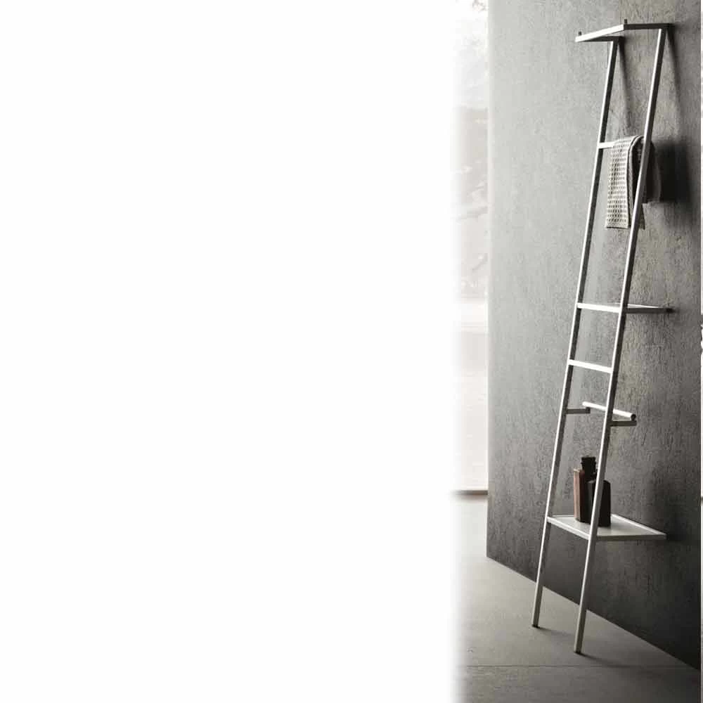 Witte Of Gekleurde Modern Design Ladder Kleerhanger - Caloina 6 Witte Of Gekleurde Modern Design Ladder Kleerhanger - Caloina - Afbeelding 4