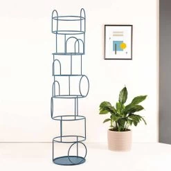 Design Kapstok Van Gekleurd Staal Made In Italy - Vituzzo -Kortingswinkel voor woondecoratie appendiabiti da terra di design in acciaio colorato made in italy vituzzo 2