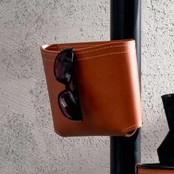 Modern Design Vloer Kapstok In Made Italy Geregenereerd Leer - Ercole -Kortingswinkel voor woondecoratie appendiabiti da terra di moderno design in cuoio rigenerato made italy ercole 25