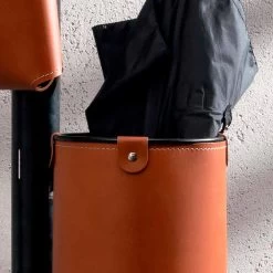 Modern Design Vloer Kapstok In Made Italy Geregenereerd Leer - Ercole -Kortingswinkel voor woondecoratie appendiabiti da terra di moderno design in cuoio rigenerato made italy ercole 26