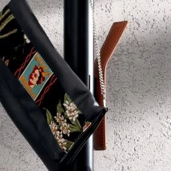 Modern Design Vloer Kapstok In Made Italy Geregenereerd Leer - Ercole -Kortingswinkel voor woondecoratie appendiabiti da terra di moderno design in cuoio rigenerato made italy ercole 28