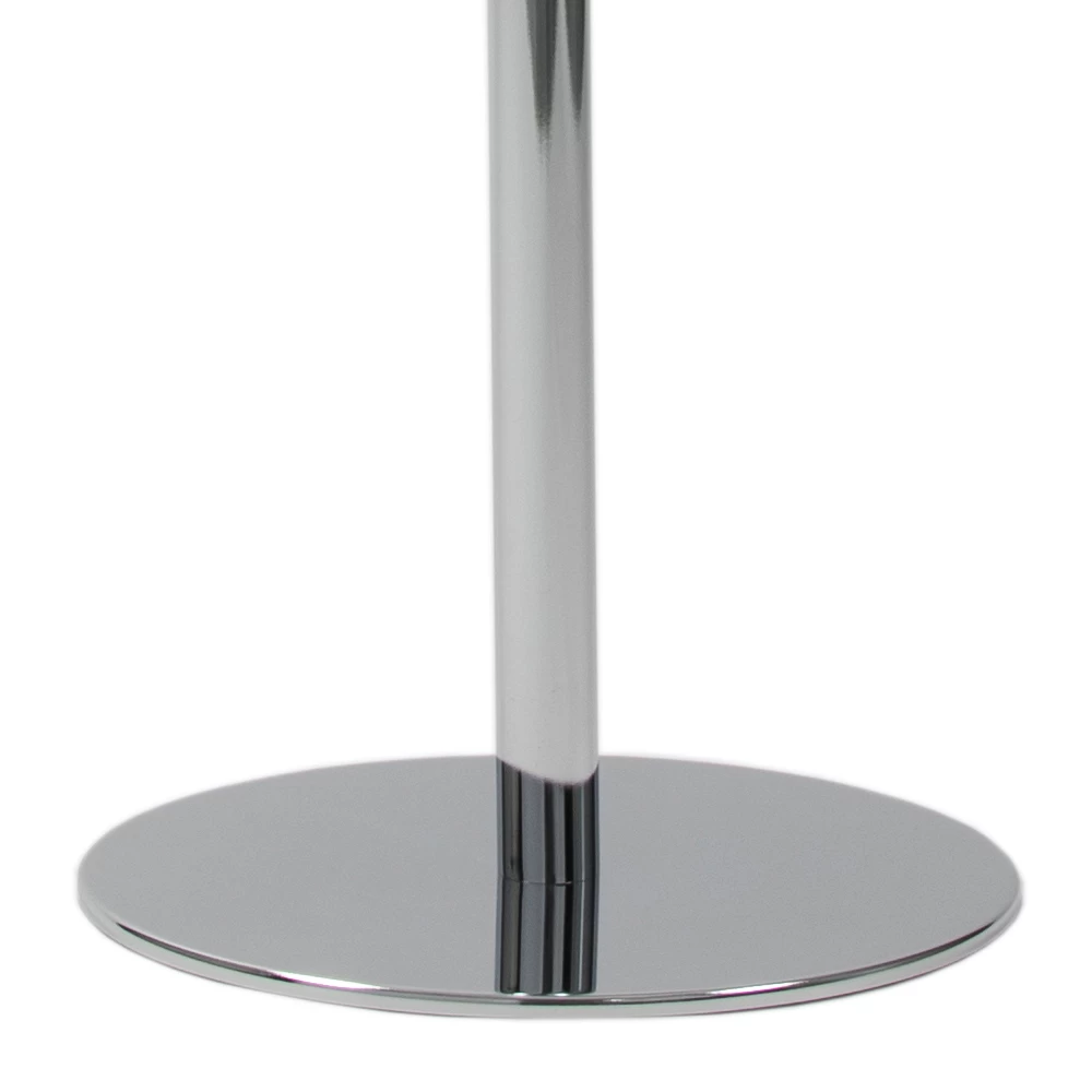 Stalen Kapstok En 8 Witte Acrylhaken - Makete 4 Stalen Kapstok En 8 Witte Acrylhaken - Makete - Afbeelding 2