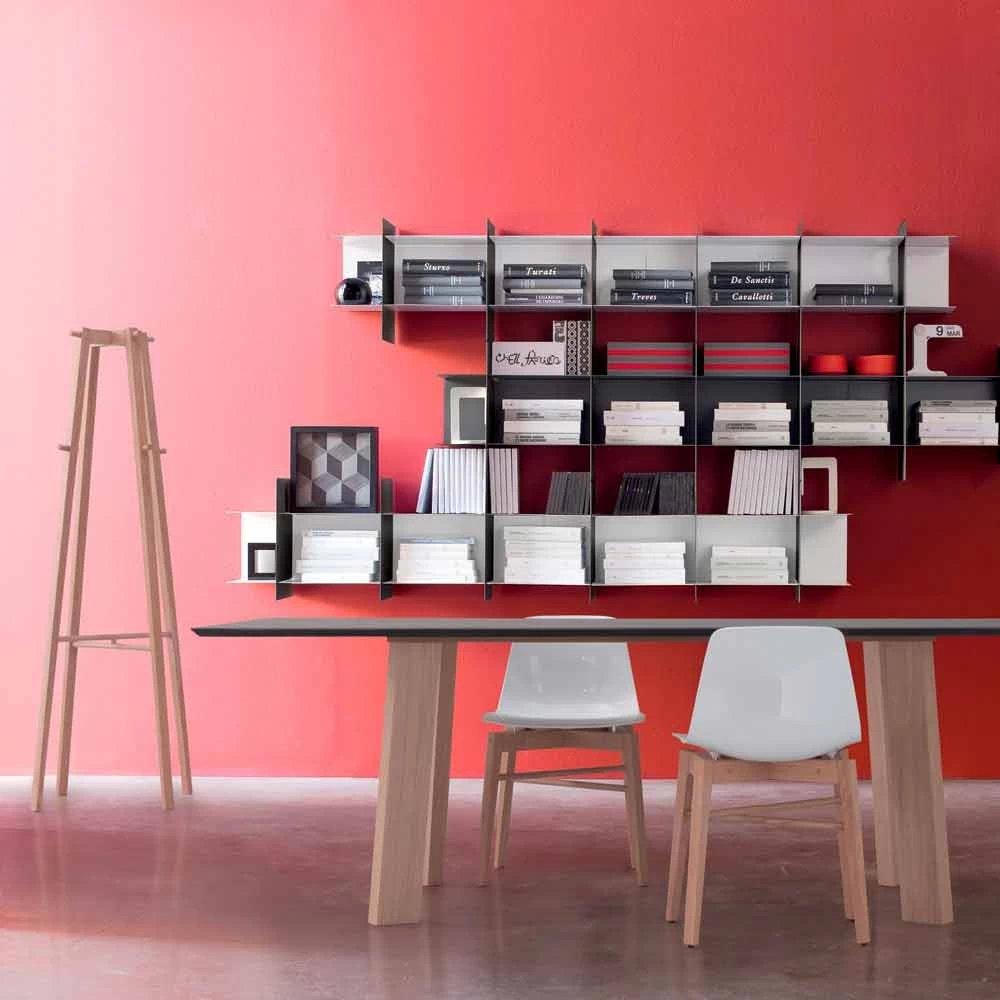 Moderne Design Kapstok In Naturel Of Wit Hout - Langoustine 6 Moderne Design Kapstok In Naturel Of Wit Hout - Langoustine - Afbeelding 4