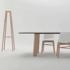 Moderne Design Kapstok In Naturel Of Wit Hout - Langoustine 13 Moderne Design Kapstok In Naturel Of Wit Hout - Langoustine -Kortingswinkel voor woondecoratie appendiabiti da terra in legno naturale o bianco di design moderno langoustine 4