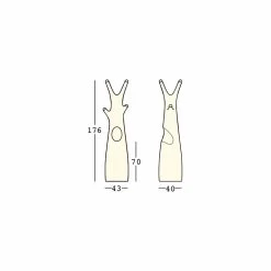 Lichtgevende Kapstok In Polyethyleen Met LED-licht Made In Italy - Oldia -Kortingswinkel voor woondecoratie appendiabiti da terra luminoso in polietilene con luce led made in italy oldia 7