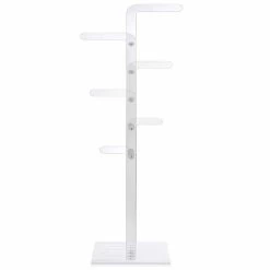 Moderne Gegoten Vloer Kleerhanger In Acryl Kristal, Elva -Kortingswinkel voor woondecoratie appendiabiti da terra moderno sagomato in cristallo acrilico elva 3