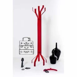 Coat Red Earth 5 Ganci Andrea, Modern Design