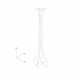 Designer Aarde Coat Barokko Door Mabele, Vakmanschap Made In Italy 19 Designer Aarde Coat Barokko Door Mabele, Vakmanschap Made In Italy -Kortingswinkel voor woondecoratie appendiabiti design barokko mabele 8