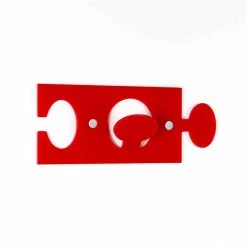 Kortingswinkel voor woondecoratie 21 Wandhangers In Gekleurd Plexiglas Modern Design 4 Stuks - Fratack