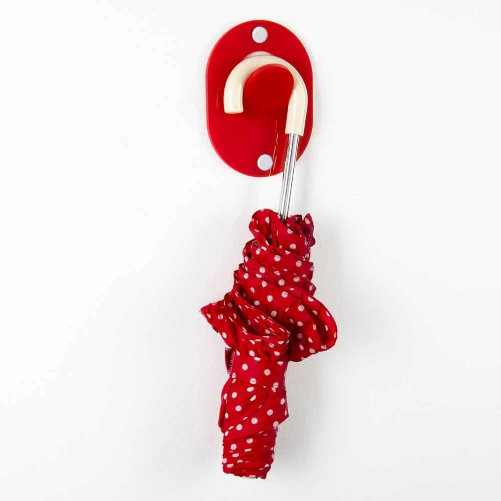 Wandkleerhanger In Gekleurd Plexiglas 5-delig Clipontwerp - Freddie 4 Wandkleerhanger In Gekleurd Plexiglas 5-delig Clipontwerp - Freddie - Afbeelding 2