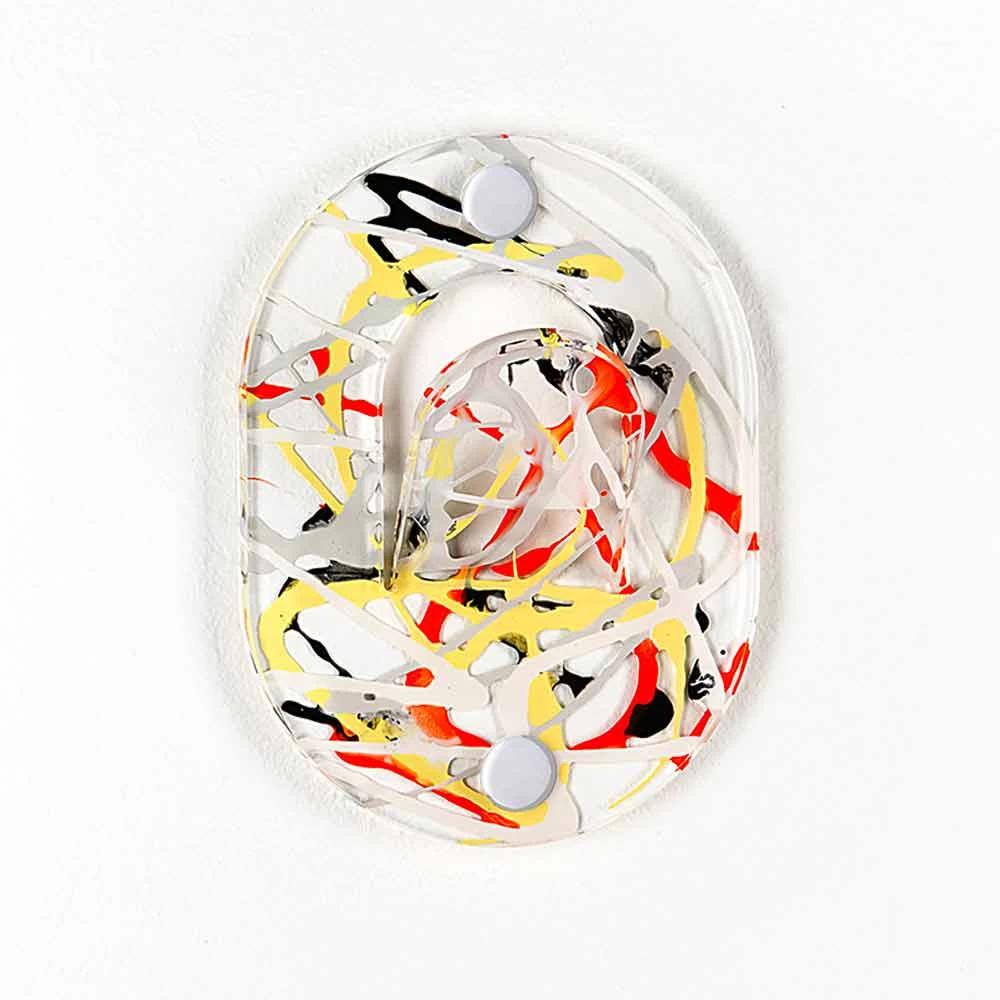 Wandkleerhanger In Gekleurd Plexiglas 5-delig Clipontwerp - Freddie 15 Wandkleerhanger In Gekleurd Plexiglas 5-delig Clipontwerp - Freddie - Afbeelding 13